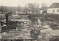 1944 Hurricane Highlands Boat Basin Damage